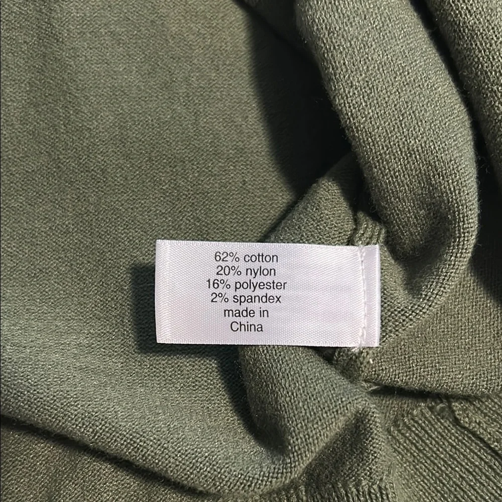 Lane Bryant Olive Knit Sweater - Picture 5 of 8